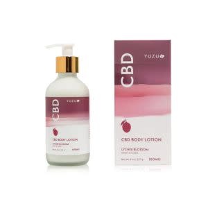 Yuzu Soap Yuzu TESTER CBD Body Lotion, Lychee Blossom, 100mg
