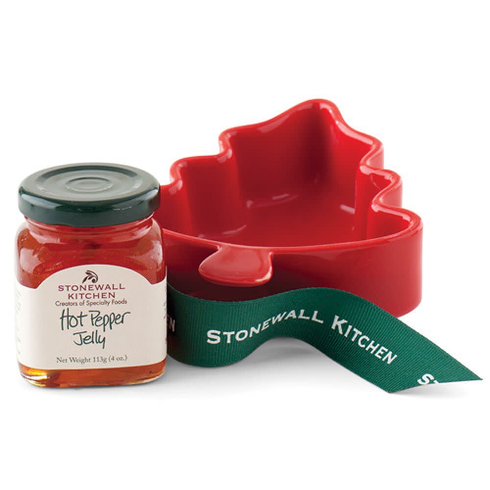 Stonewall Hot Pepper Jelly Tree Ramekin Gift