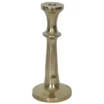 Vintage Gold Taper Candle Holder 12"