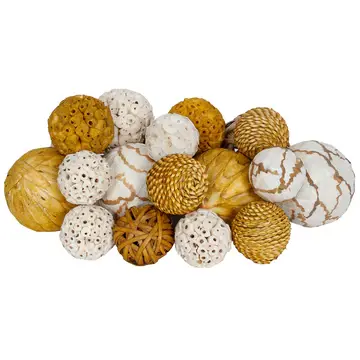 Dried Exotic Orbs Set of 18