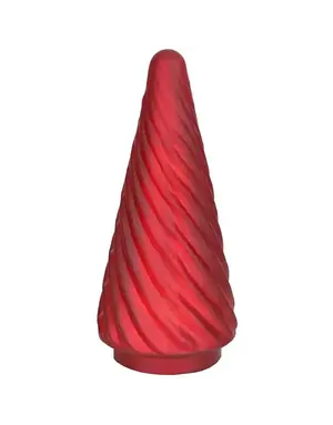 Christmas Tree Red Swirl 4 x 8