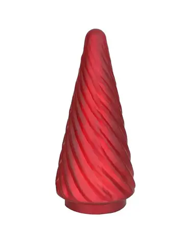 Christmas Tree Red Swirl 4 x 8