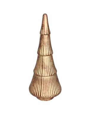 Christmas Tree Stacked Rib Burnt Gold 6 x 18