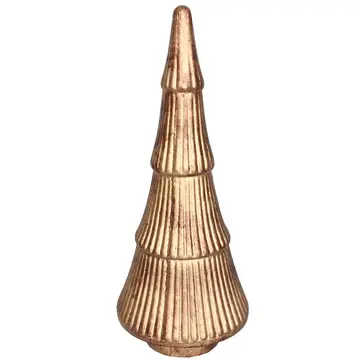 Christmas Tree Stacked Rib Burnt Gold 6 x 18