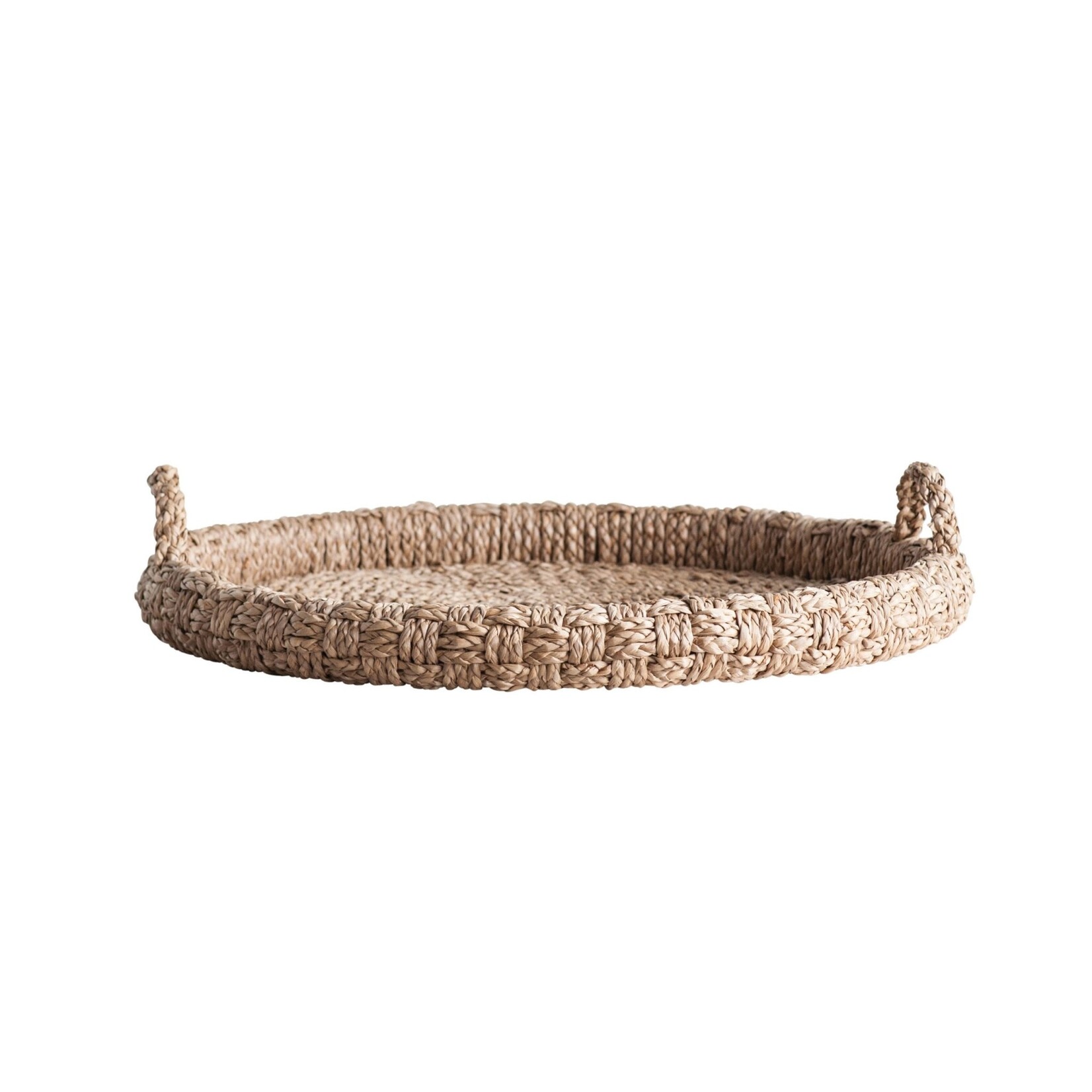 Decorative Braided Bangkuan Tray w/ Handles 29" long