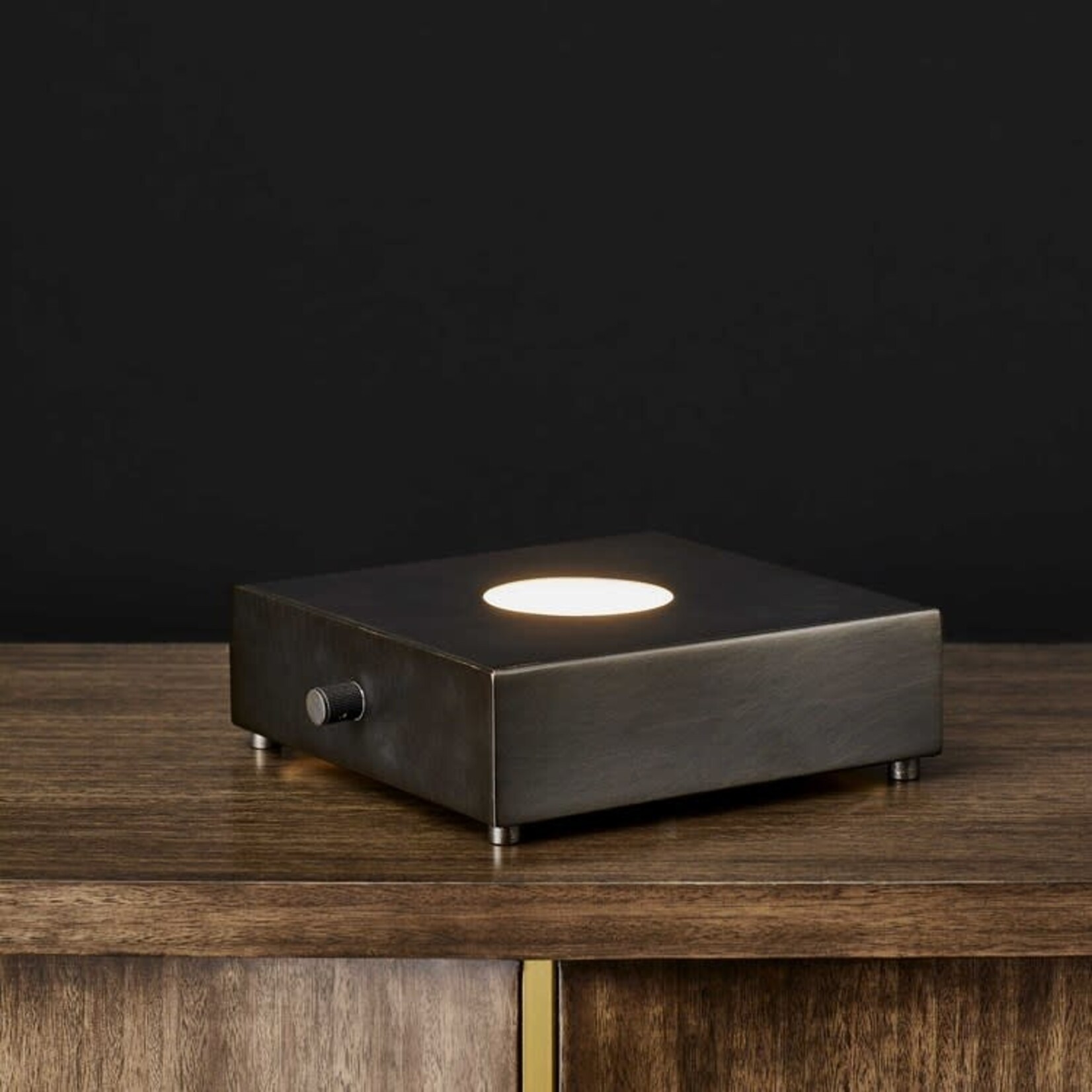 Lighted Plateau Lamp - Bronze,