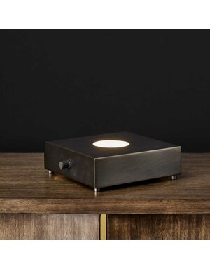 Lighted Plateau Lamp - Bronze,