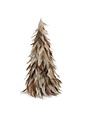 Light Beige Feather Tree, Large, 18 in.