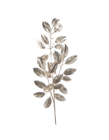 Silver Laurel Leaf Spray, 34"