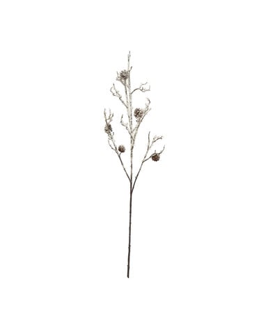 Faux Twig with Pinecones