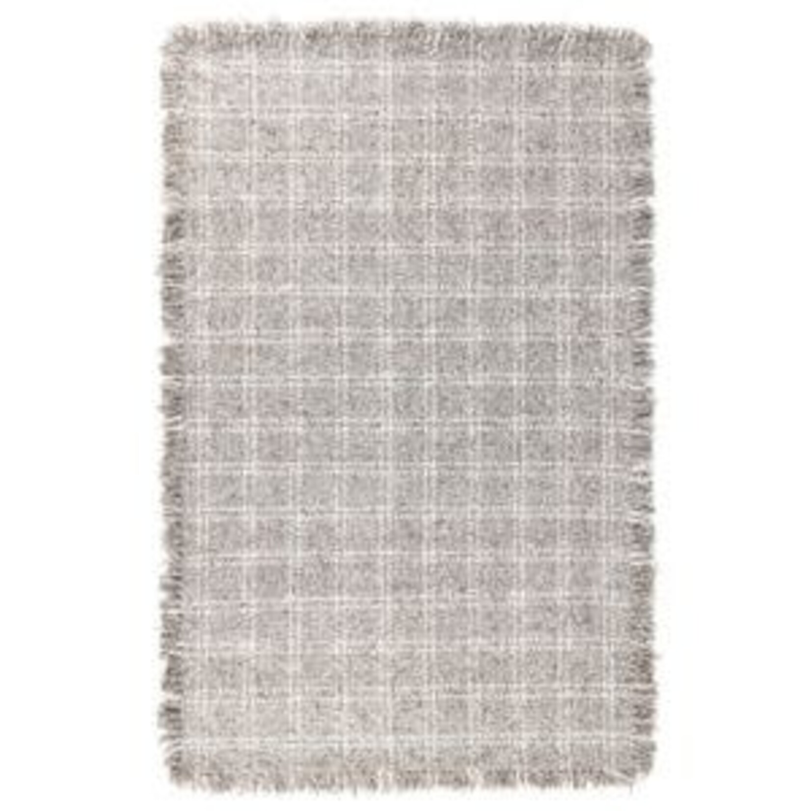 Bradbury Wool Rug, 2 X 3, Check Natural and Ivory, Rug
