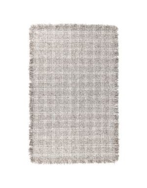 Bradbury Wool Rug, 2 X 3, Check Natural and Ivory, Rug Available for Special Order