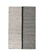 Kofu Stripe Rug, 2 X 3, Natural and Black, Rug Available for Special Order