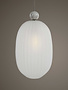 Creme 1 Light Pendant, 29x16 Available for local pick up