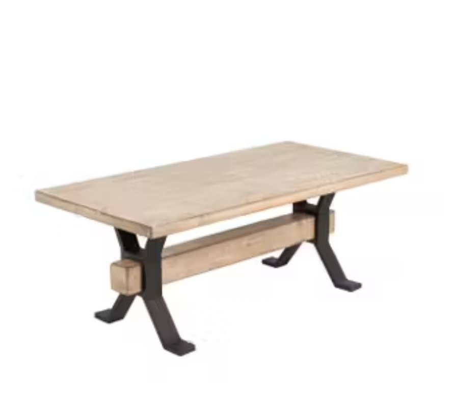 Missoula Coffee Table, Natural White