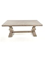 Emma Dining Table, Medium Grey, 94 x 40 x 30 Furniture Available for  Delivery or Pick Up