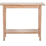 Rita Console Table, Antique Natural, Small, 36 X 11 X 30 in.