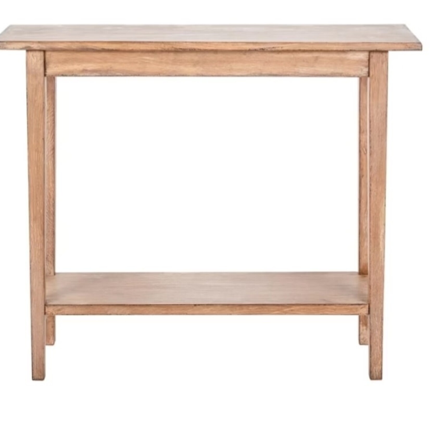 Rita Console Table, Antique Natural, Small, 36 X 11 X 30 in.