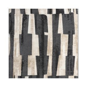 Abani Rugs Modern Block Pattern Rug, Beige Black, 7'9" x 10'2"