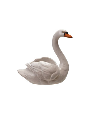 Swan Planter, 7"x 4"