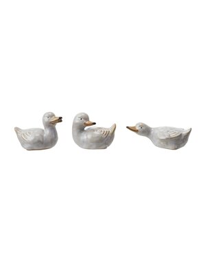 Stoneware Vintage Reproduction Duckling, Assorted, 3"x 5"