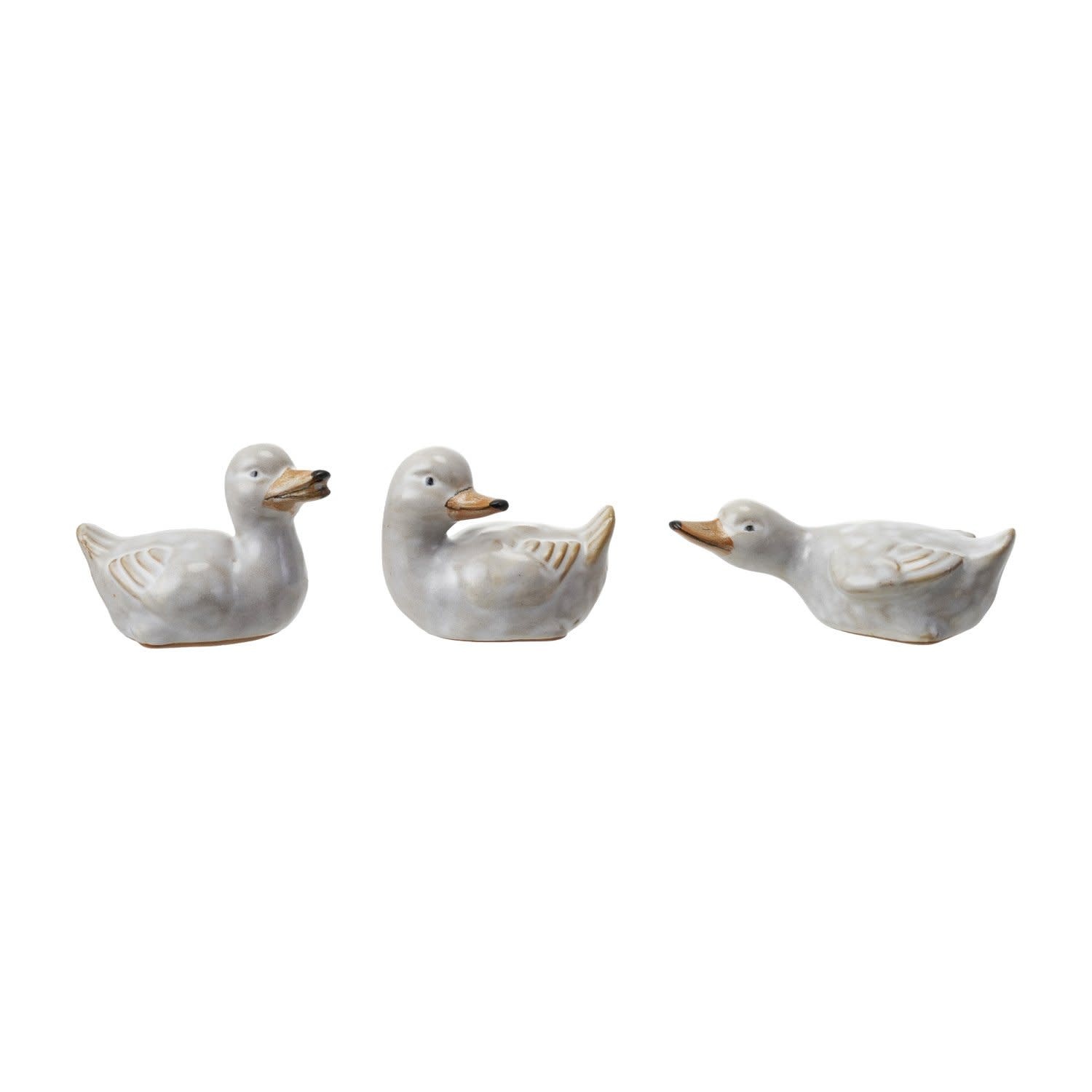 Stoneware Vintage Reproduction Duckling, Assorted, 3"x 5"