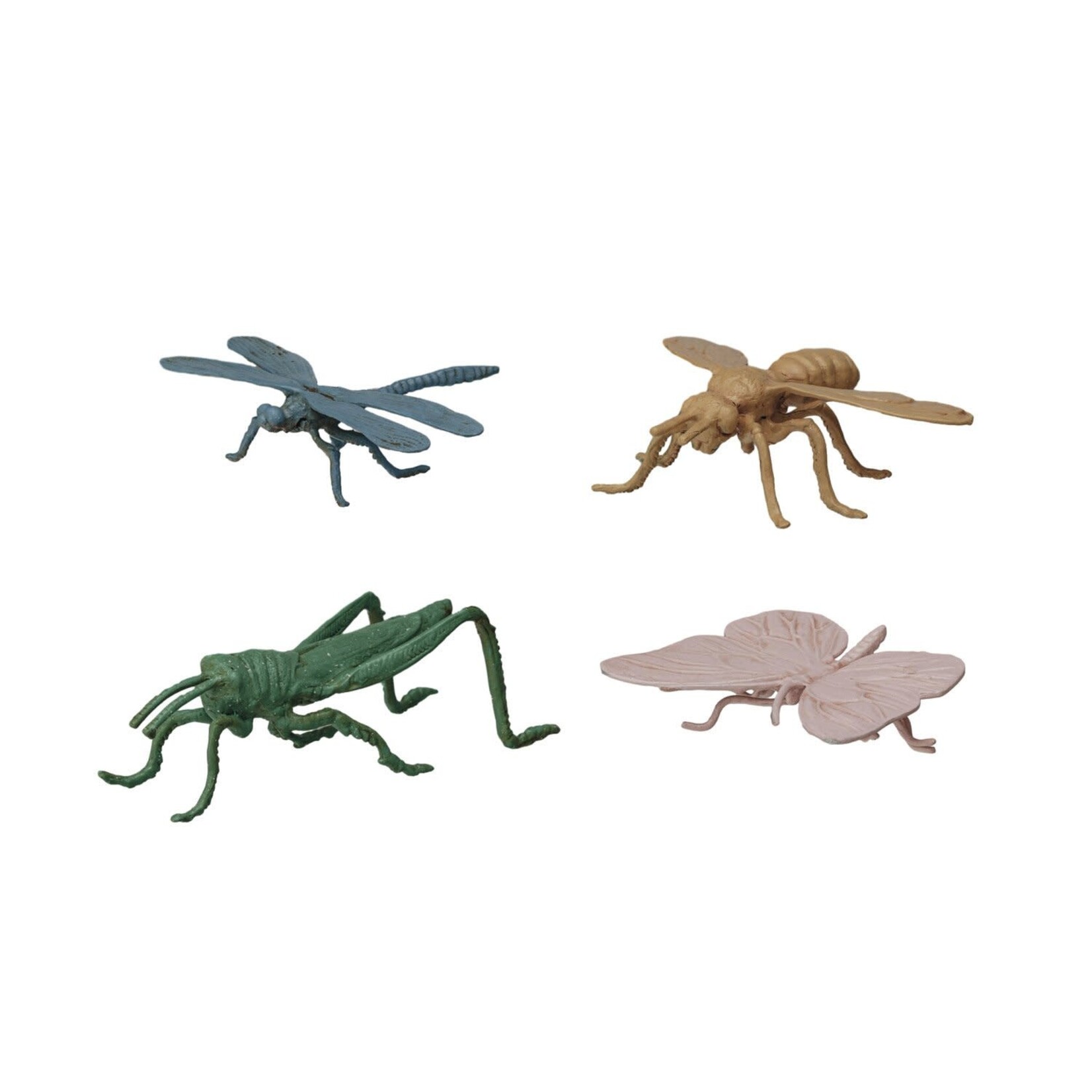 Cast Metal Insect, Assorted, 4"x 6"