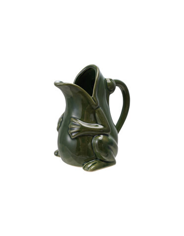 Stoneware Frog Pitcher, 16 oz