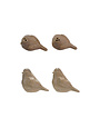 Bird Salt & Pepper Shakers, Set of 2, 3"x 2"