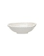 Stoneware Colander with Hand Twisted Edge, 10"x 3"