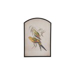 Wood Framed Glass Arched Wall Decor, 30"x 42"