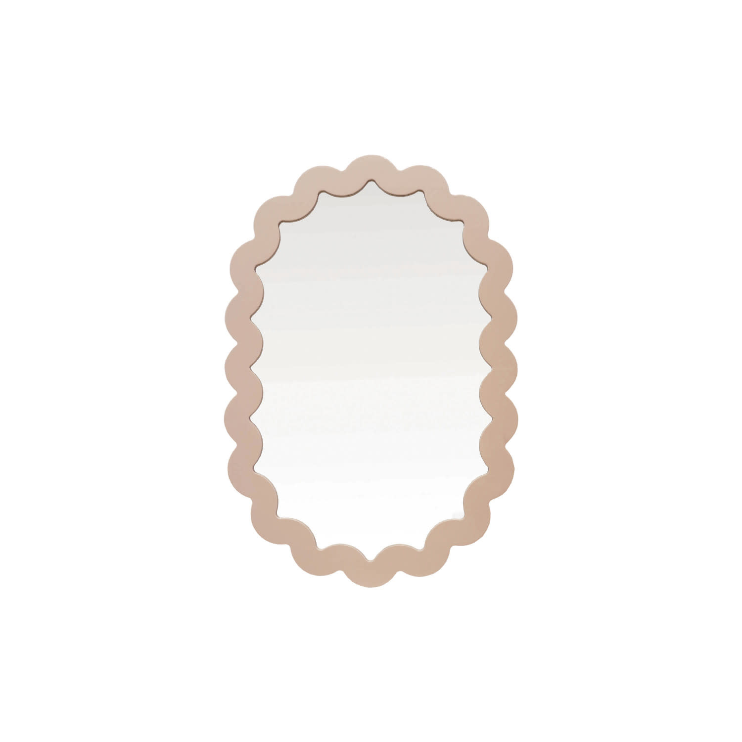 Framer Scalloped Wall Mirror, 18"x 26"