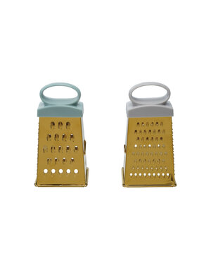 Stainless Steel 4-Sided Grater, Grey, 2"x 5"