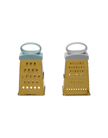 Stainless Steel 4-Sided Grater, Grey, 2"x 5"