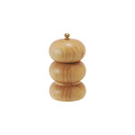 Rubberwood Salt/Pepper Mill, 3"x 5"