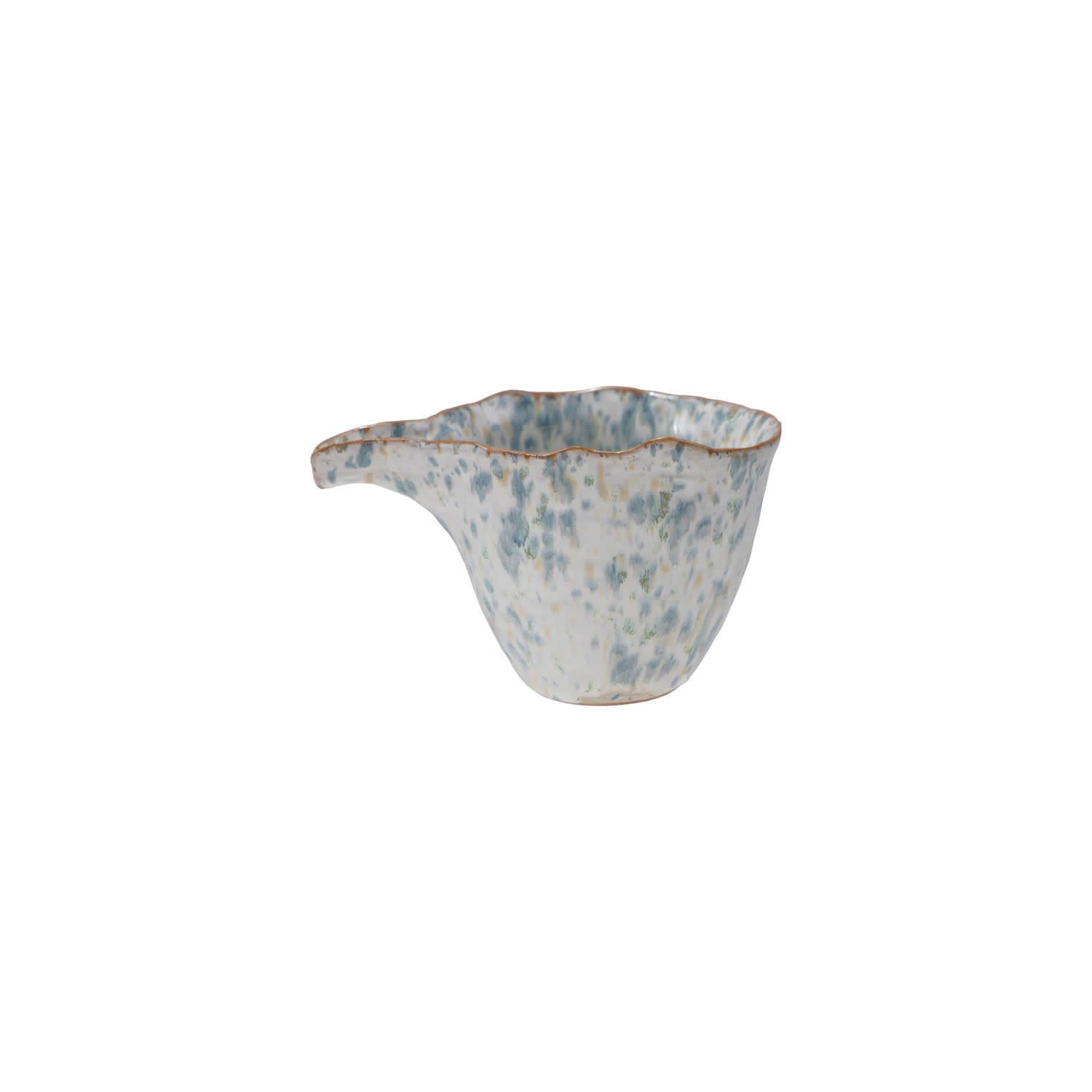 Stoneware Bowl with Spout, 6 oz