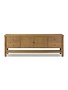 Roark Media Console, Amber Oak, 82 X 19.25 X 30, Furniture Available for Local Delivery or Pick Up