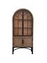 Victoria Door Cabinet, Antique Natural, 33 X 16 X 71, Furniture Available for Special Order