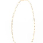 Michelle McDowell Charm Bar Necklace18k Gold Plated