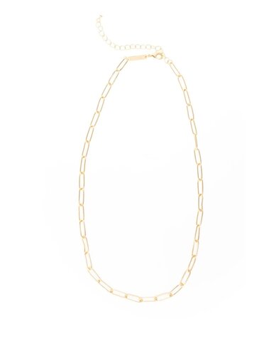 Michelle McDowell Charm Bar Necklace18k Gold Plated