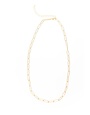 Michelle McDowell Charm Bar Necklace18k Gold Plated