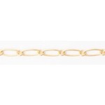 Michelle McDowell Charm Bar Bracelet 18k Gold Plated 7.5"