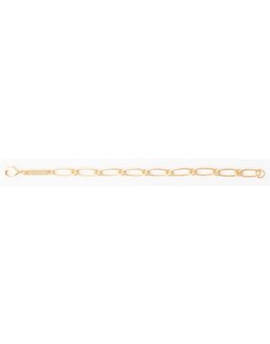 Michelle McDowell Charm Bar Bracelet 18k Gold Plated 7.5"