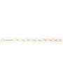 Michelle McDowell Charm Bar Bracelet 18k Gold Plated 7.5"