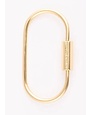 Michelle McDowell Charm Bar Charm Bag Carabiner 18k Plated 2"