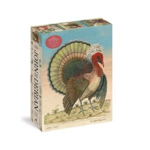 John Derian Paper Goods, Crested Turkey, 1,000-Piece Puzzle