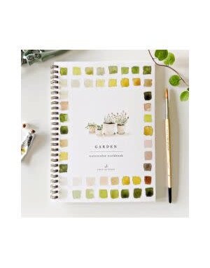 emily lex studio Watercolor Workbook, Garden