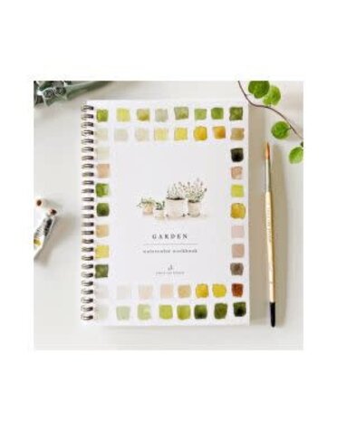 emily lex studio Watercolor Workbook, Garden
