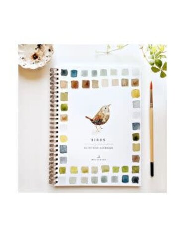 emily lex studio Watercolor Workbook, Birds