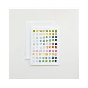emily lex studio Notecards, Paint Swatch
